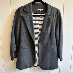 Stitch Fix - Jersey grey blazer - M